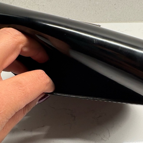 Prada small cleo brushed leather shoulder bag with flap (black) - Picture 3 of 10